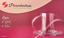 Laden Sie das Bild in den Galerie-Viewer, Pasabahce Tee Gläser Set Elysia
