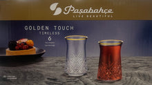 Laden Sie das Bild in den Galerie-Viewer, Pasabahce Timeless Teegläser