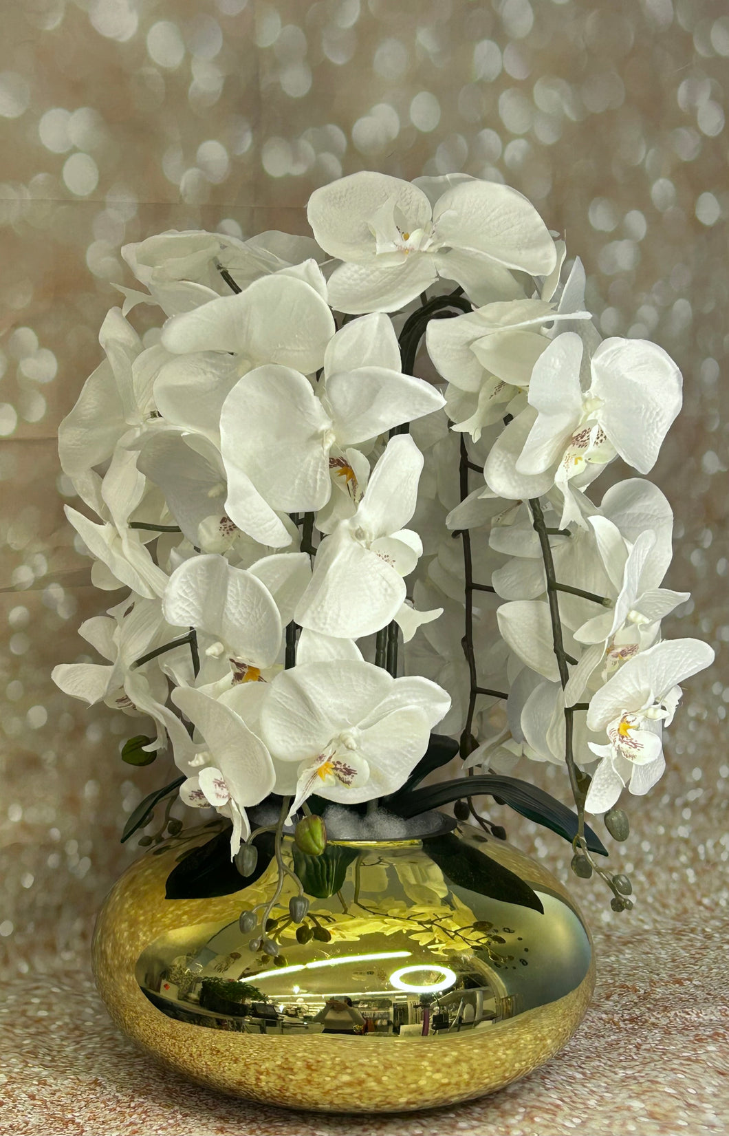 Vase mit Orchidee