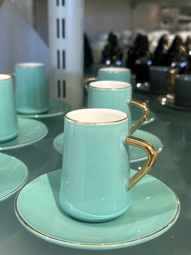 Bricard Porzellan Mokka Tassen