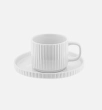 Laden Sie das Bild in den Galerie-Viewer, Almina Porcelain Kaffeetassen Borneo 12 Teilig