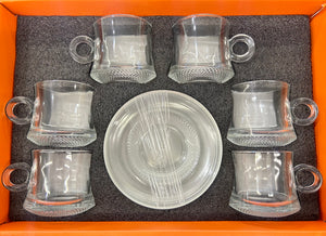 Kaffee Tassen aus Glas