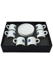 Laden Sie das Bild in den Galerie-Viewer, Bricard Porcelain Espresso Tassen Hatira