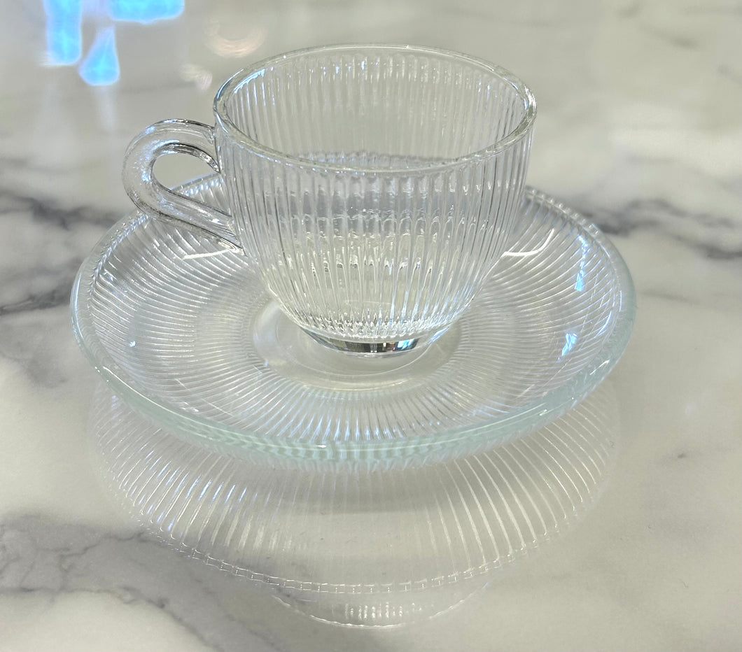 Mokka Tassen aus Glas